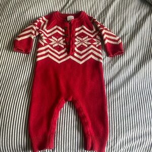 Holiday Sweater Onesie